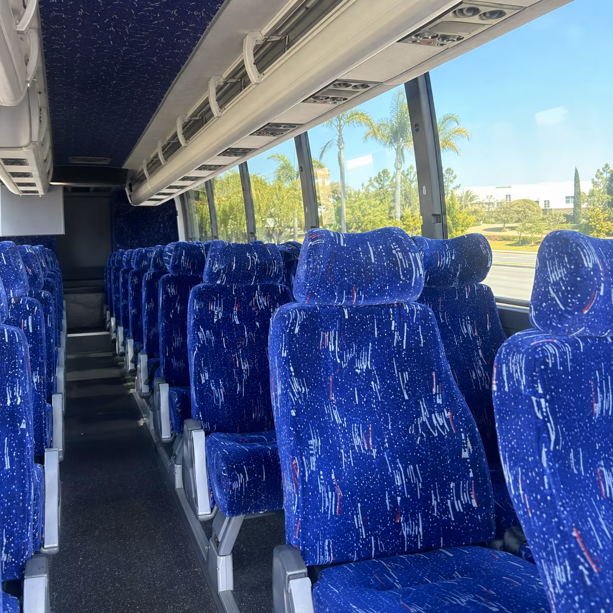 charter bus rentals for white sands missile range personnel movements