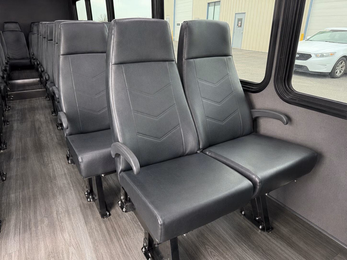 las cruces 15 passenger minibus inside