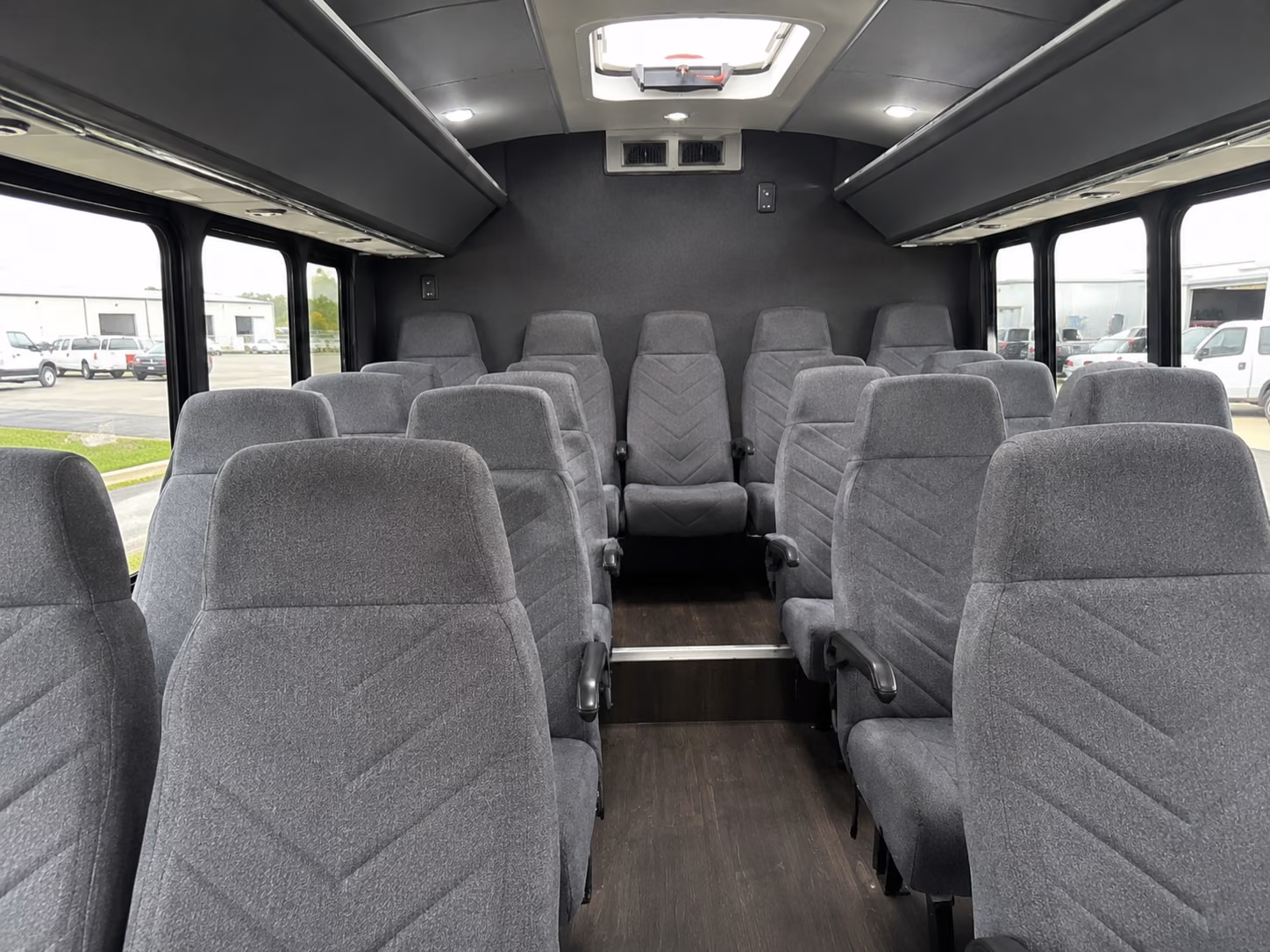 las cruces 15 passenger minibus interior