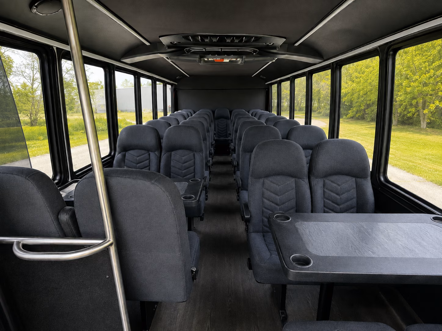 las cruces 18 passenger minibus inside