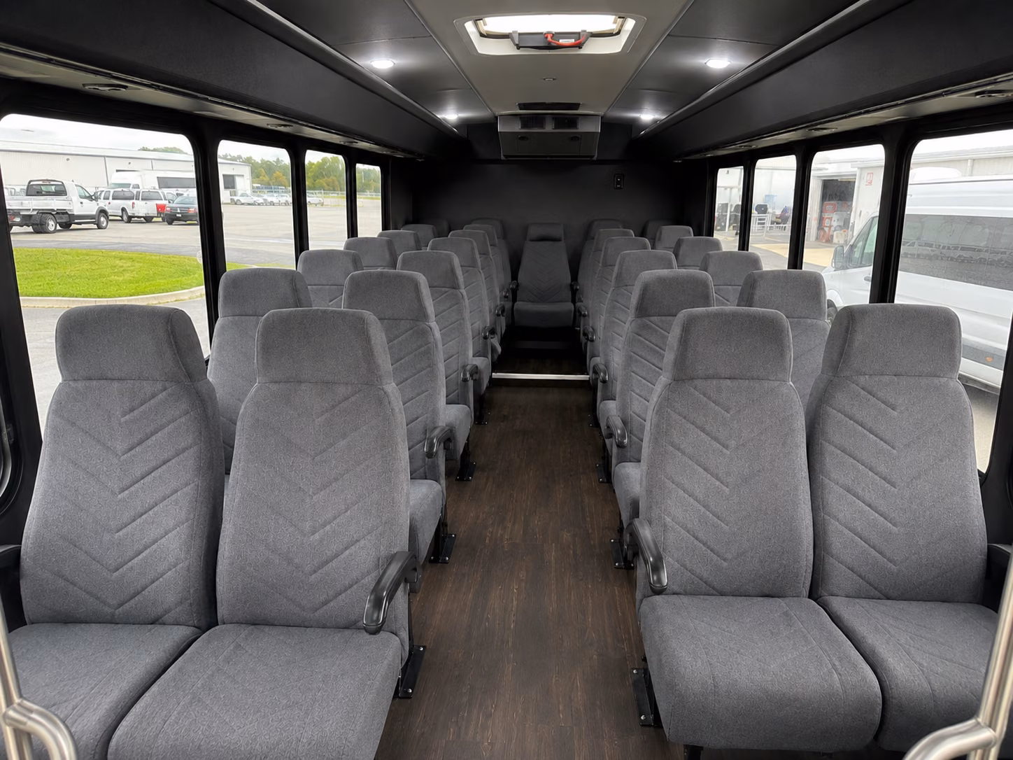 las cruces 20 passenger minibus inside