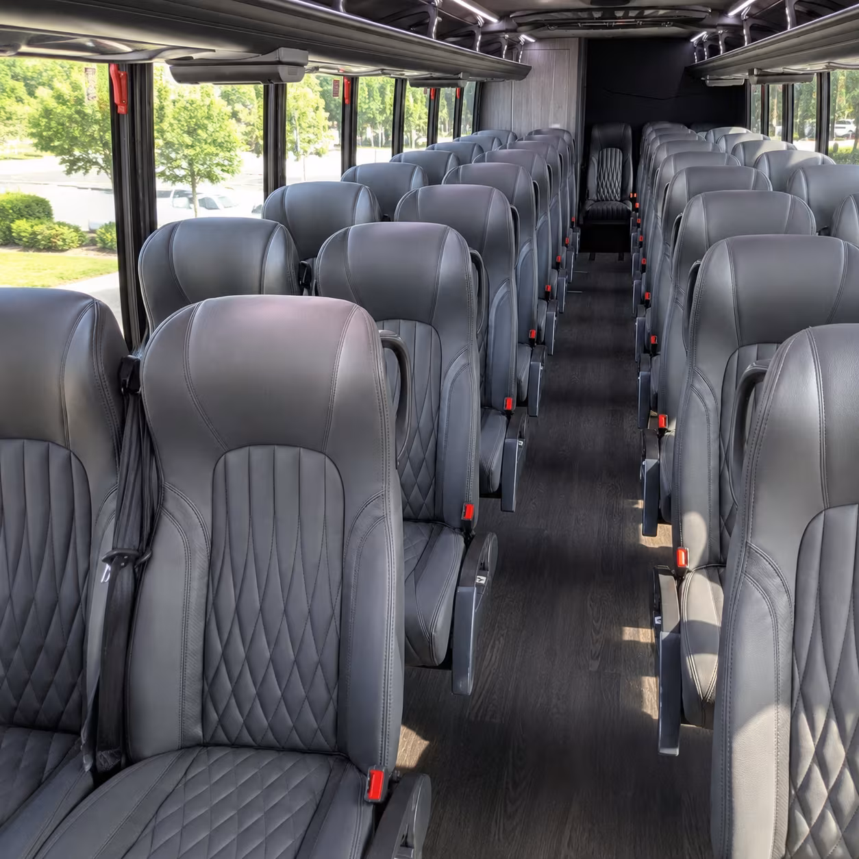 las cruces 25 passenger minibus inside
