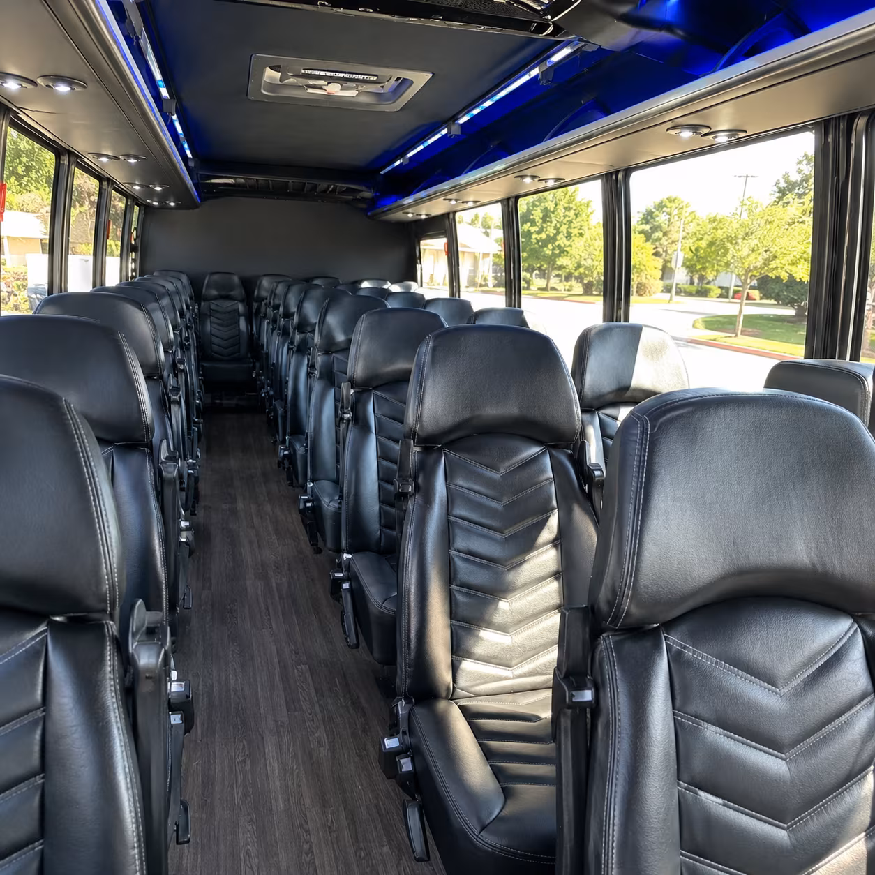 minibus interior